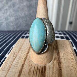 Vintage Navajo Turquoise Ring